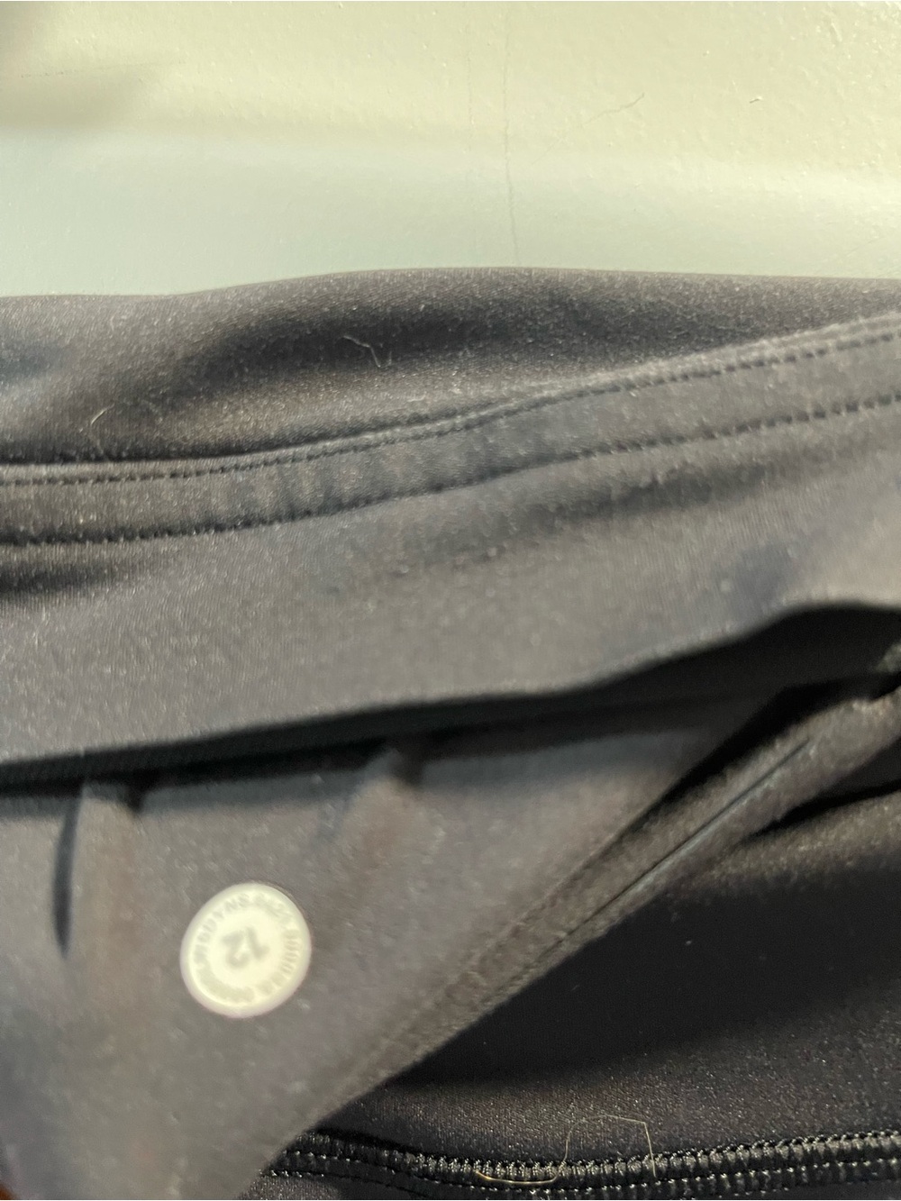 lululemon athletica Black High-Rise Capri Leggings Have Hole - Picture 5 of 6
